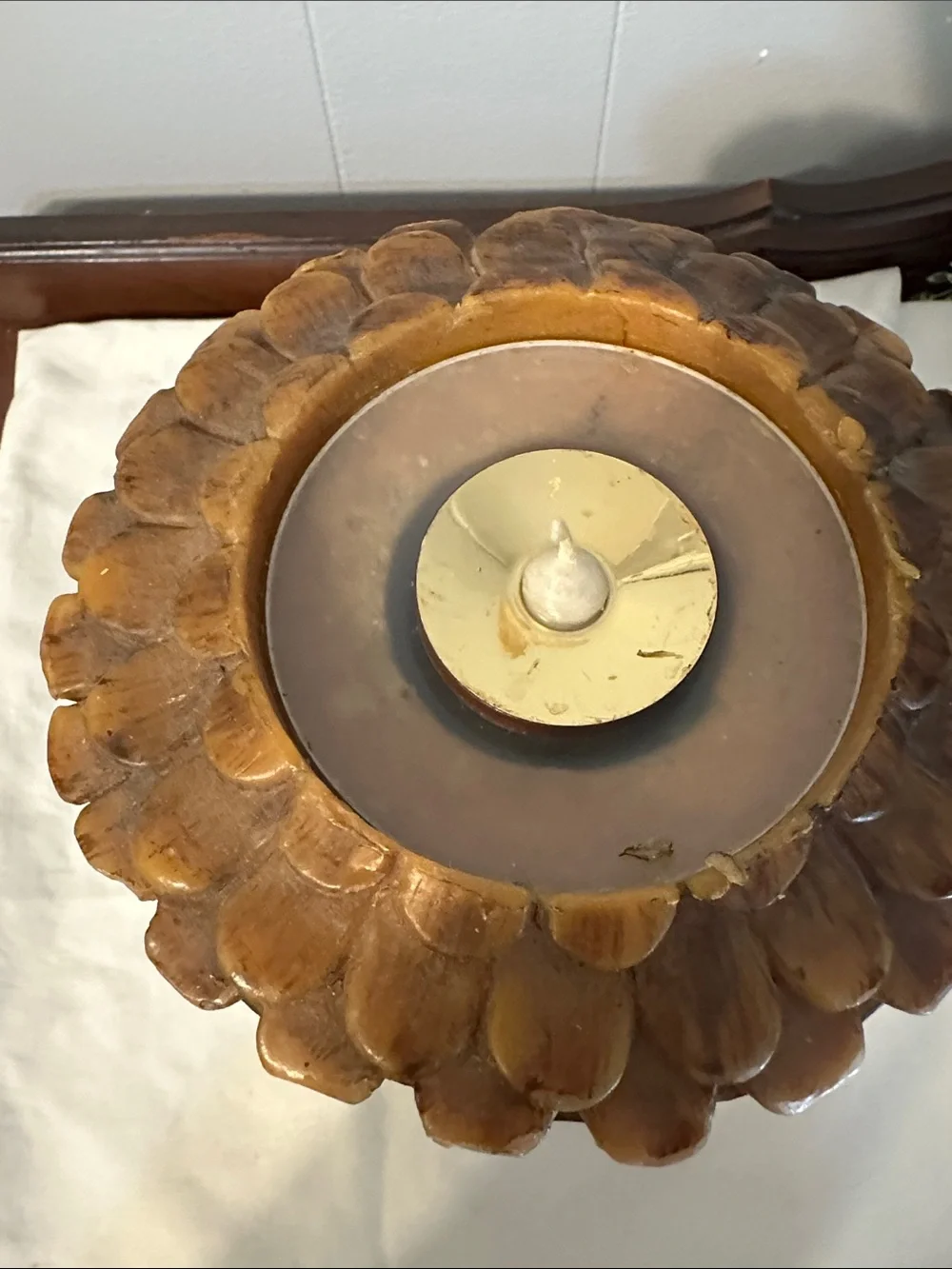 Johann Gunter Hand Carved Candle